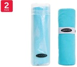 [Kogan First] Jason Gym Sports Towel Combo Aqua/ Charcoal/ Pink $14.99 Delivered @ Kogan