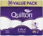 Quilton 3-Ply Toilet Tissue (180 Sheets), Pack of 36 $14.99 (C&C/ in-Store Only) @ Chemist Warehouse