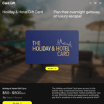 15% off The Holiday & Hotel Digital Gift Card (No Card Purchase Fee) @ Card.gift
