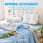 Win 1 of 3 ZAMAT Pillow and Bedding Sets from ZAMATHOME