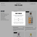 15% off Full Price Four Pillars Bottled Gin and Bottled Cocktails + $10 Shipping (Free Shipping over $150) @ Four Pillars