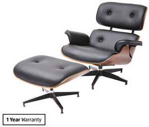 Replica Eames Lounge Chair with Ottoman $299 @ ALDI Special Buys