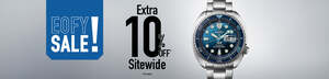 25% off Sitewide + Further 10% off at Checkout, Free Delivery @ Watches Galore