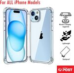 30% off TPU Shockproof Bumper Back Case for iPhone 15/14/13/12/11/X Series - $4.89 (Was $6.99) Delivered @ Aushappydeal eBay
