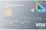 BOQ Platinum Visa Credit Card: 60000 Velocity Pts (Converted from 180,000 Q Pts) with $4500 Eligible Spend in 3 Months, $129 Fee