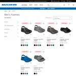 Skechers Men's Foamies $19.99-$29.99 (Was $79.99) + $15 Delivery ($0 C&C/ $150 Order) @ Skechers