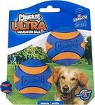 Chuckit! Ultra Squeaker Ball 2 Pack Blue & Orange S $6.50 (Exp), 2.5" Medium $8.39 + Del ($0 with Prime/ $59 Spend) @ Amazon AU