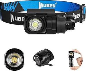 Wuben H5 Rechargeable LED Headlamp, 400 Lumens, IP68, USB-C $38.99 + Delivery ($0 with Prime/ $59 Spend) @ Newlight Amazon AU