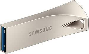 Samsung Bar Plus USB Drive Champagne Silver: 128GB $19.05 + Delivery ($0 with Prime/ $59 Spend) @ Amazon US via AU