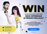 Win a Nick Offerman & Megan Mullally Meet-and-Greet Inc. Flights + Acc. or 1 of 10 Double Passes from Stan [Stan Subscribers]