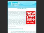 Fresh Fragrances and Cosmetics January 09 Sales!