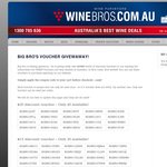 Winebros $30, $15 Coupon Codes