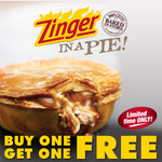 Zinger Pie KFC Buy 1 Get One Free - Shoppernova App (WA Only)