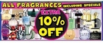 Extra 10% off All Fragrances, Including Sale Items @ Chemist Warehouse