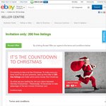 eBay 200 Free Listings [Invitation Only - Only for Some eBay Accounts]