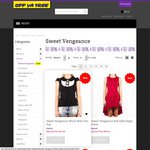 Womens Clothing & Accessories Sale - 20% off Sweet Vengeance Brand + Free Shipping