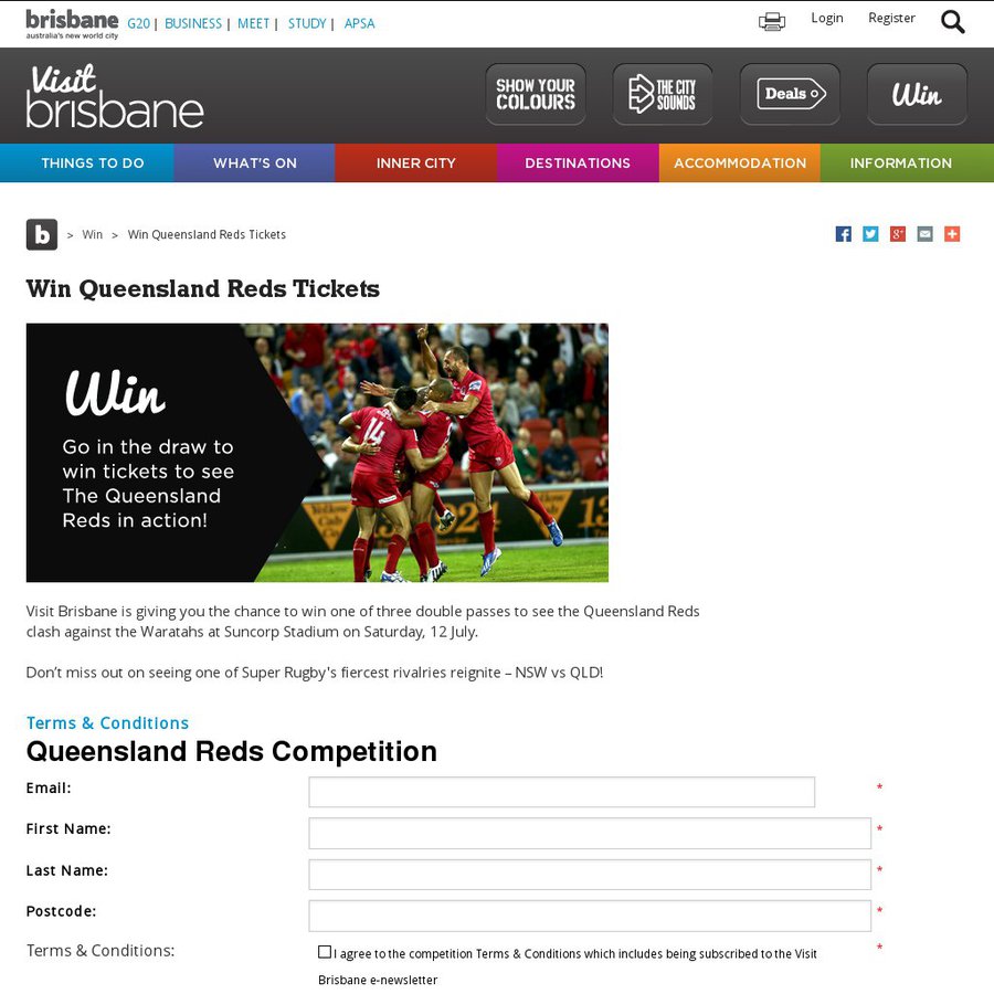 visit brisbane competitions