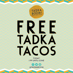 [VIC, Melbourne] FREE Taco at Tadka Boom Today (14/8), 11.30am Onwards