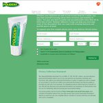 FREE Tube of Polident Adhesive Cream for Dentures