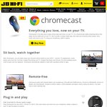 [JBHIFI] Chromecast $49