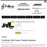 Bose CineMate 520 Home Theatre System $1,799.00 Delivered Palings Audio-down $200