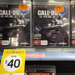 COD: Ghosts (Xbox 360, PS3, PS4) $40 in K-Mart Clearance (Kippa-Ring & Morayfield QLD) + Disney Infinity Figures $10