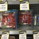 NBA2K13 Wii U Game $10 @ Big W