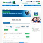 Lycamobile Unlimited National Calls and SMS with 5GB Data for $19.00 - 30 Days Validity