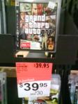 PS3 or Xbox 360 Grand Theft Auto IV $39.95 Target & $40 Kmart