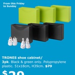 IKEA 3x TRONES Shoe Cabinet $29 (Was $79)