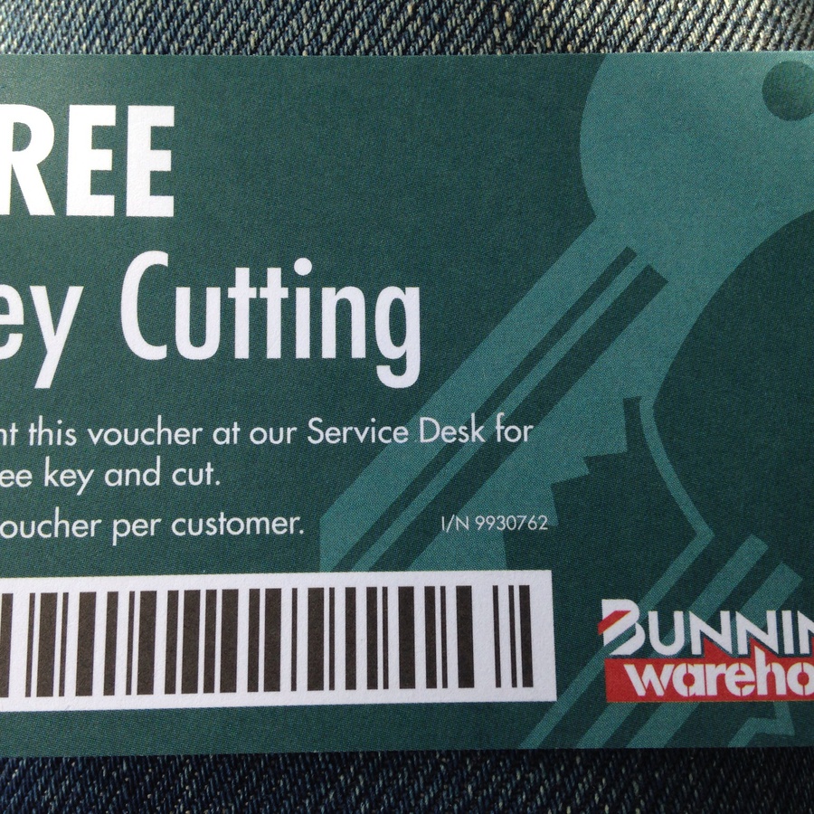 key cutting services bunnings