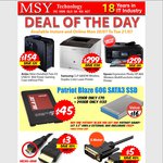Samsung Duplex Laser Printer $299, Patriot SSD + External Enclosure $45+, Antec 902v3 $154 @ MSY