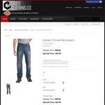 Dickies 5 Pocket Work Jeans $29.99 + $10 Shipping @ Dickies Clothing