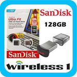 SanDisk Ultra Fit USB 3.0 128GB $53.3 Delivered @ Wireless1 eBay