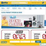 Betta Home Living Click Frenzy Save up to $75