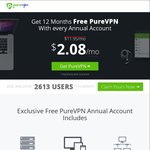 50% off Two Year PureVPN Subscription - $2.08/mo
