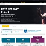 Optus 4G 25GB Data Sim $45/Month for 3 Months (50% off)