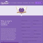 Win a Year's Supply of Quilton 3 Ply Toilet Tissue from Quilton (Monthly Draw)