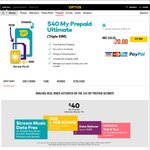 $40 My Prepaid Ultimate Starter Kit for $20 @ Optus Online Only