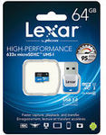 Lexar MicroSD 64GB 633x w/USB3 Reader $36 @ Dick Smith/Kogan eBay