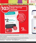 VIRGIN 10% off All Prepaid Recharges at WOOLWORTHS