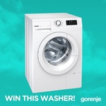 Win a Gorenje 7.5kg Front-Load Washing Machine Worth $899 from Appliances Online