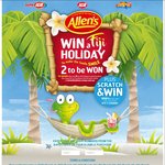 Win 1 of 2 Family Trips to Fiji Worth $10,000 +/- a Share of $32,900 Worth of EFTPOS GCs from Nestlé [Purchase Allen's Lollies]