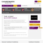 The Iconic Cashback Increase to 10% (Was 8%) @ Cashrewards