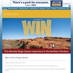 Win The Ultimate $6,000 Kings Canyon Experience in The Northern Territory [VIC Residents Only]