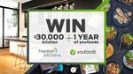 Win a Freedom Kitchen/Gift Cards Worth $30,000 & $5,000 Youfoodz Credit from Nine Network [Homeowners]