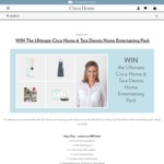 Win a Circa Home Entertaining Pack Worth over $500 or 1 of 10 Runner-up Prizes [Purchase a Circa Home Product +25wol]