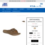 Scholl ORTHAHEEL Classic $69.95 REDUCED down to $10 (+ $15 Shipping) @Jim Kidd Sports - Unisex Orthopedic Slide