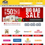 Save Up to 50% off Big Bags of Food @ My Pet Warehouse