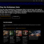 [PC/XB1/PS4] Star Wars: Battlefront II - Free Multiplayer Beta - October 6-12